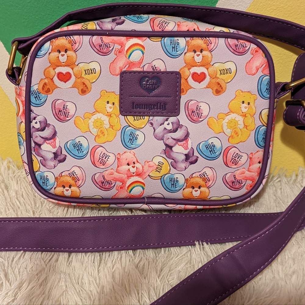 Loungefly Care Bear crossbody purse